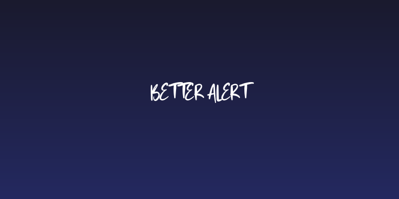 Better Alert Social Header