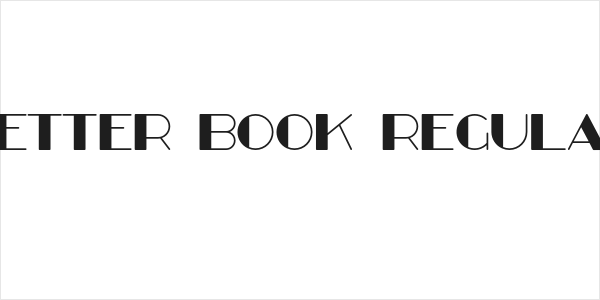 Better Book Regular Logo