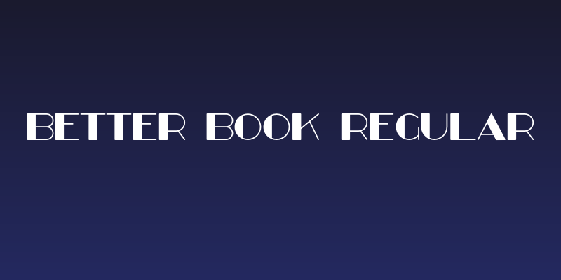 Better Book Regular Social Header