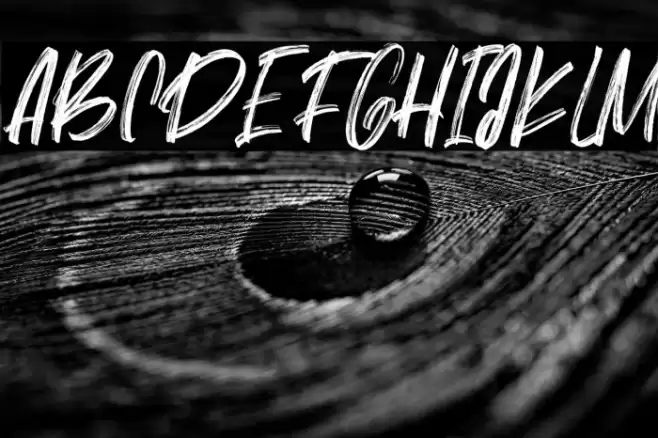 Better Brights Brush Regular Font examples