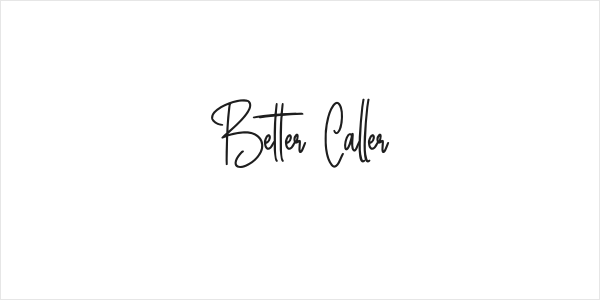 Better Caller Logo