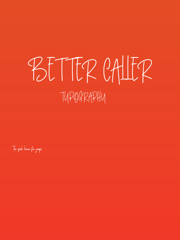 Better Caller Poster