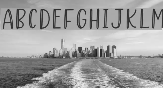 Better Caramel Sans Hollow Font examples