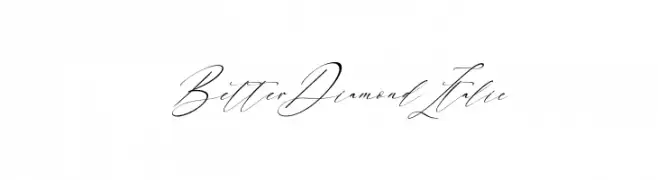 Better Diamond Italic  Скачать бесплатные шрифты