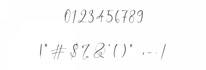 Better Diamond Font OTHER CHARS