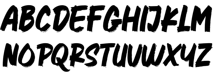 Better Faster Font LOWERCASE