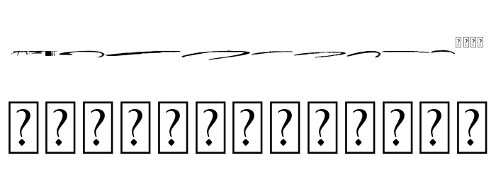 Better Jack Swash Font LOWERCASE