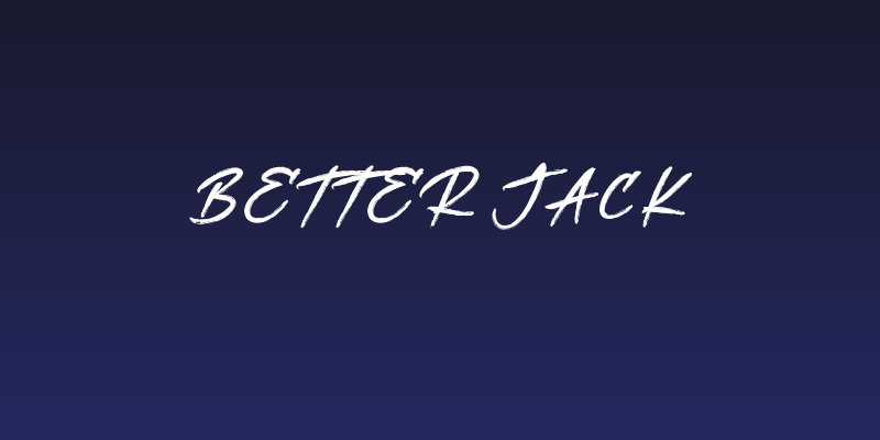 Better Jack Social Header