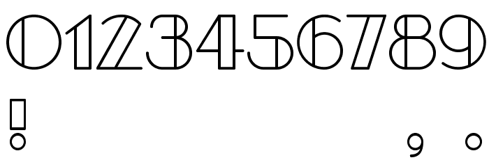 Better Regular Font OTHER CHARS