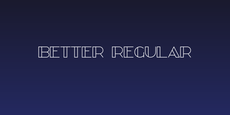 Better Regular Social Header