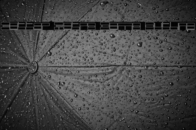 Better Retro Demo Outline Font examples