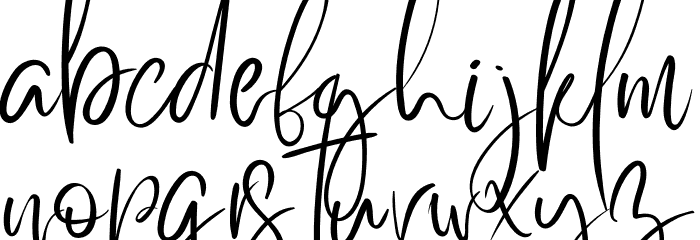 Better Saturday Personal Use Font LOWERCASE