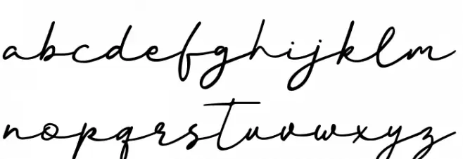 Better Signature Fuentes MINÚSCULAS