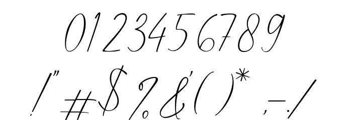 Better Smile フォント その他の文字