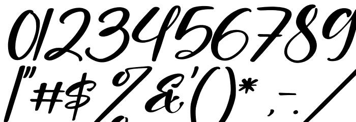 Better Spine Italic Font OTHER CHARS