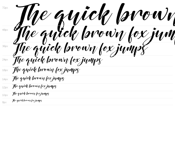 Better Spine Italic Waterfall