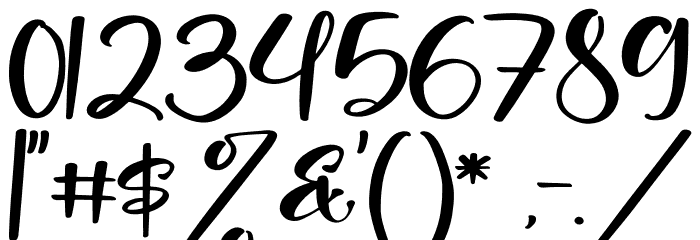 Better Spine Font OTHER CHARS