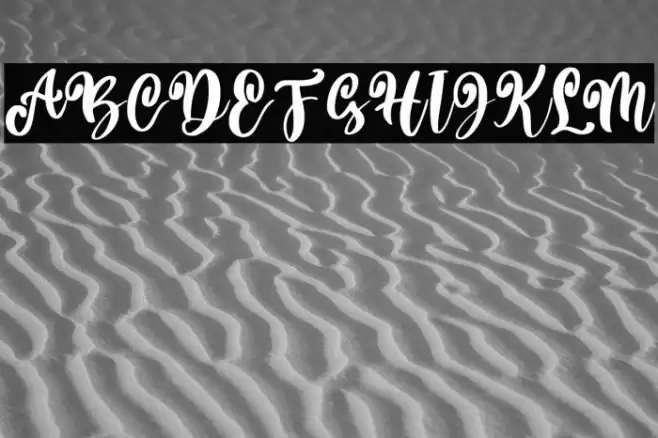 Better Summer Personal Use Font examples