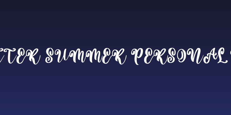 Better Summer Personal Use Social Header