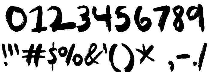 Better Sweet Font OTHER CHARS