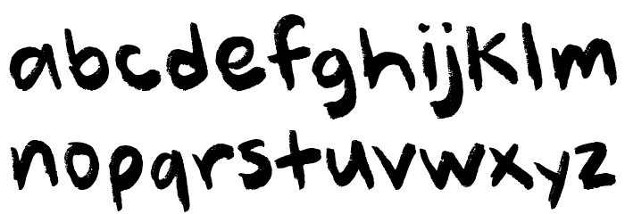 Better Sweet Font LOWERCASE