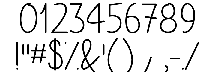 Better Together Demo Font OTHER CHARS