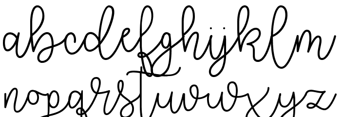 Better Together Demo Font LOWERCASE