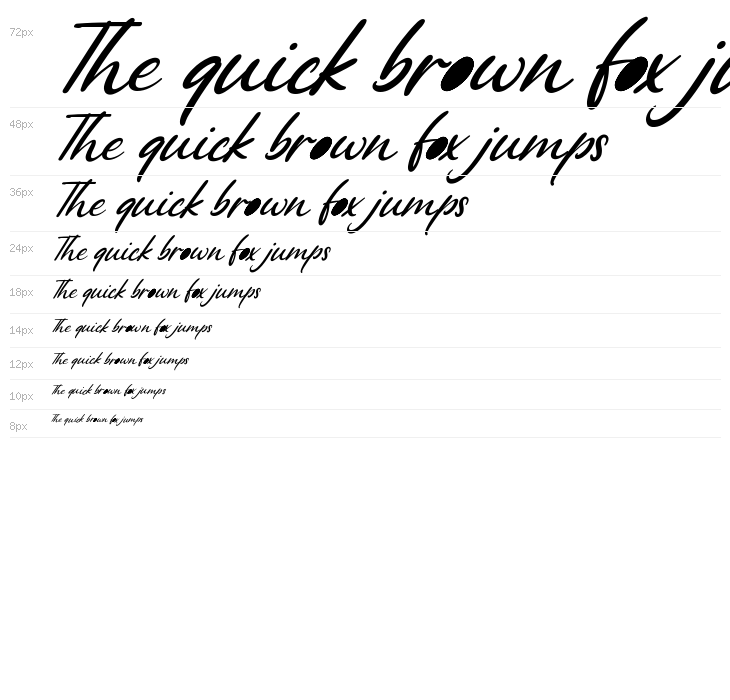 Better Tomorrow Italic Waterfall