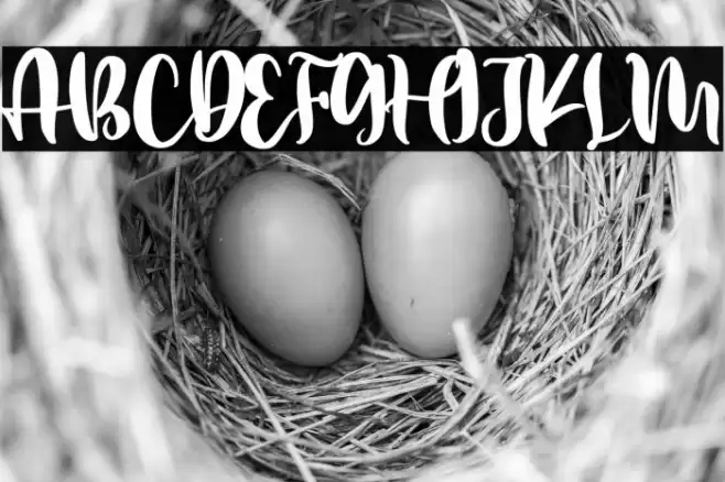 Better Weather Font examples