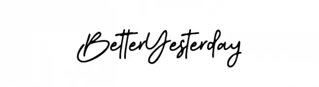 Better Yesterday  baixar fontes gratis