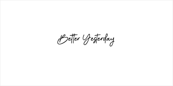 Better Yesterday Logo
