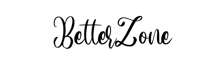 Better Zone  नि: शुल्क फ़ॉन्ट्स डाउनलोड