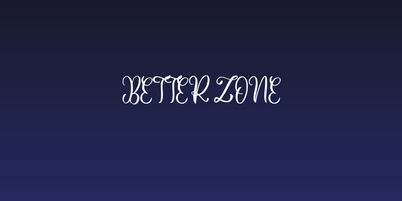 Better Zone Social Header