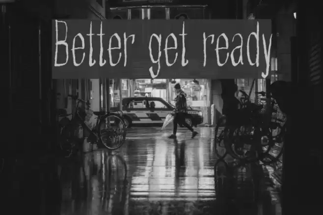 Better get ready フォント examples