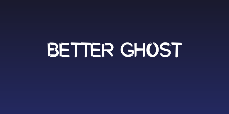 Better ghost Social Header
