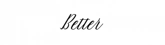 Better  Descarca Fonturi Gratis