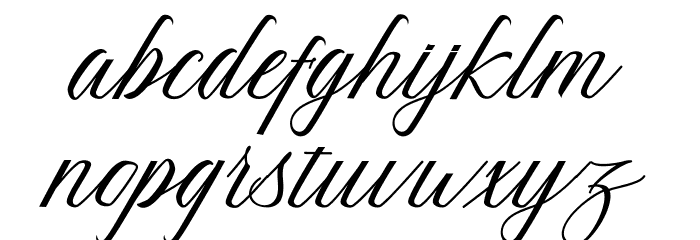 Better Font LOWERCASE