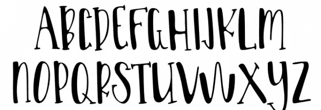 Better Schriftart Groß