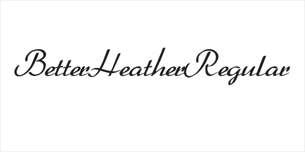 BetterHeatherRegular Logo