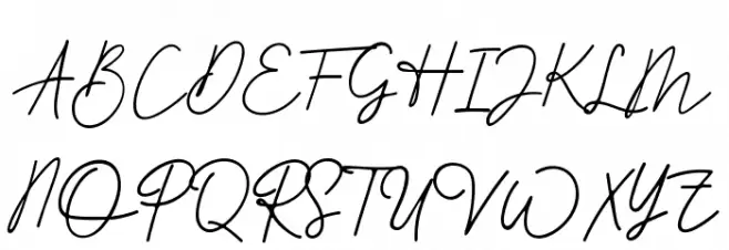 BetterSignature Fonte MAIÚSCULAS