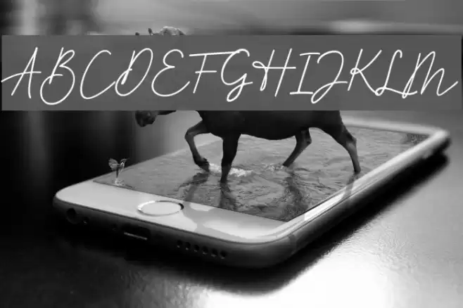 BetterSignature Font examples