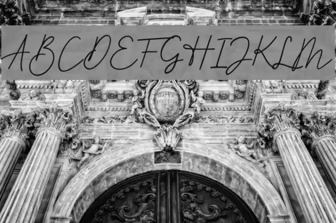 BetterSignature Font examples