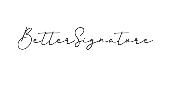 BetterSignature Logo