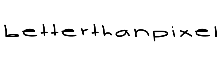 BetterThanPixel  नि: शुल्क फ़ॉन्ट्स डाउनलोड