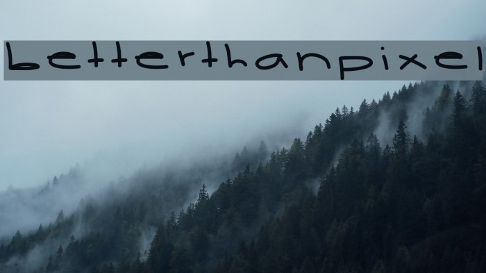 BetterThanPixel Font examples