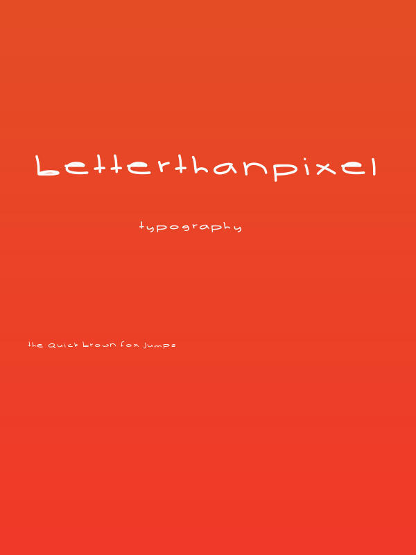 BetterThanPixel Poster