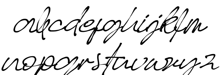 Better_Regards Font LOWERCASE