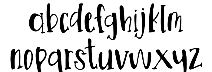 Better Font LOWERCASE