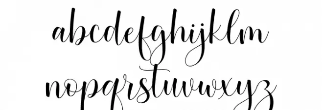 Betterday Script [Demo] Font Litere mici