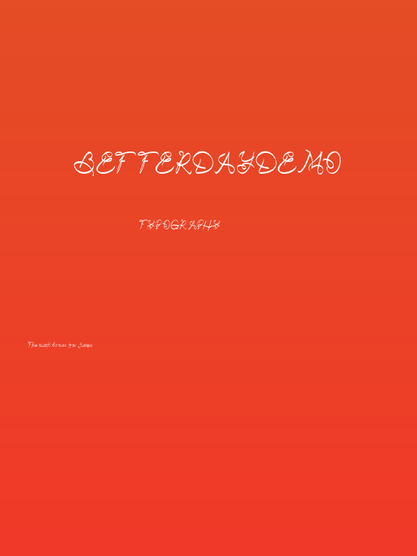 BetterdayDemo Poster